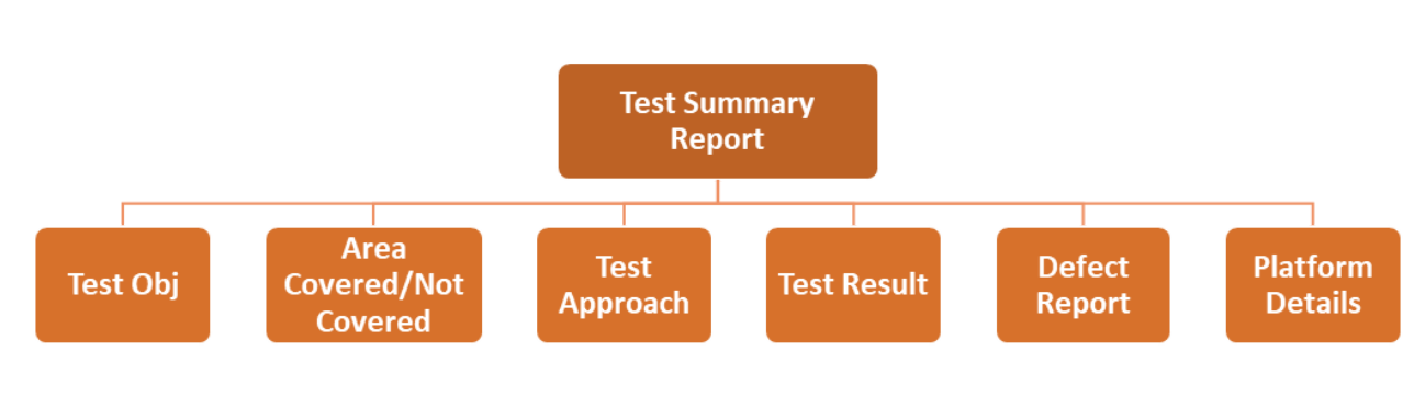 Format for test reports