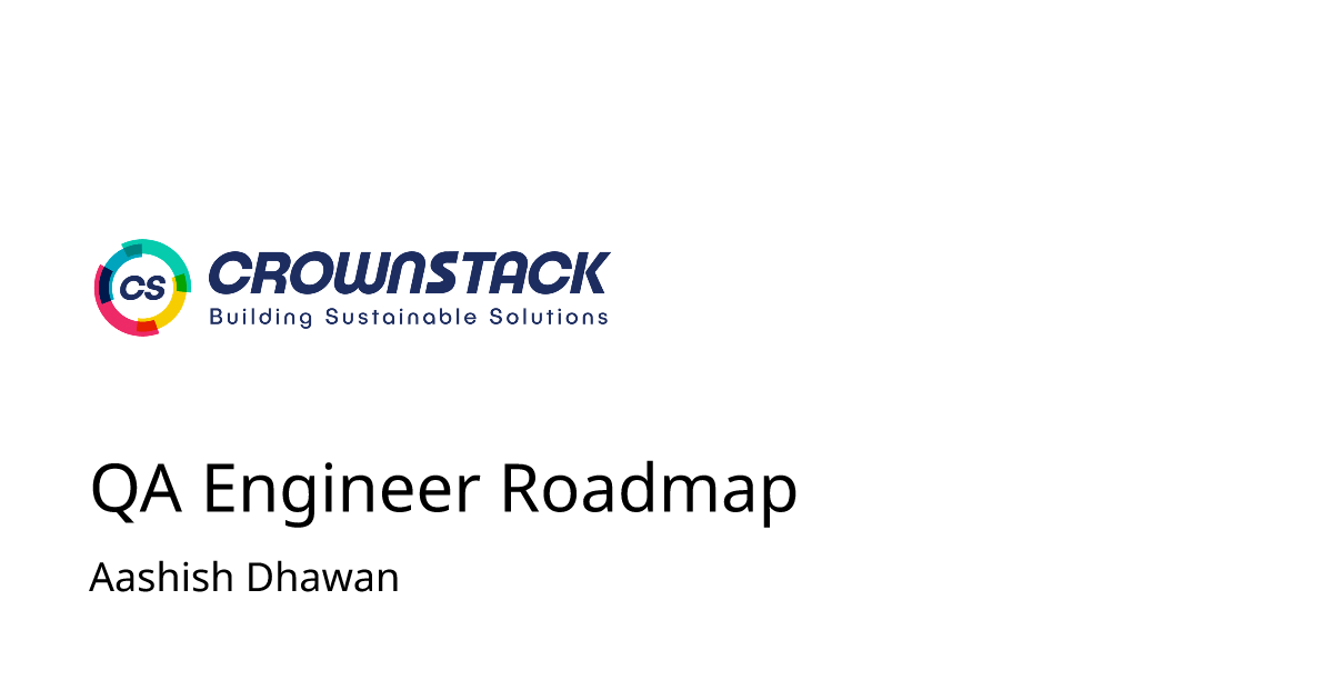 QA Engineer Roadmap