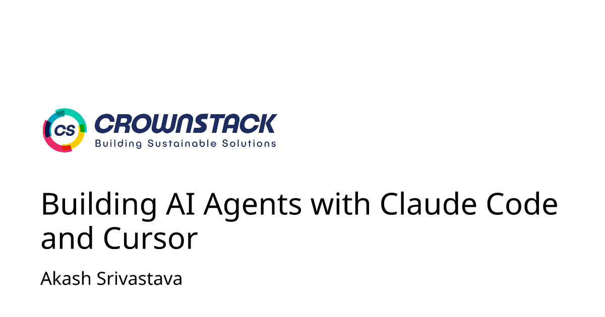 Building AI Agents with Claude Code and Cursor